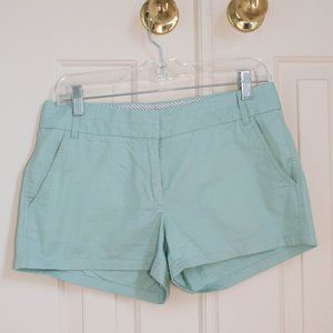 Light blue J Crew Chino Shorts